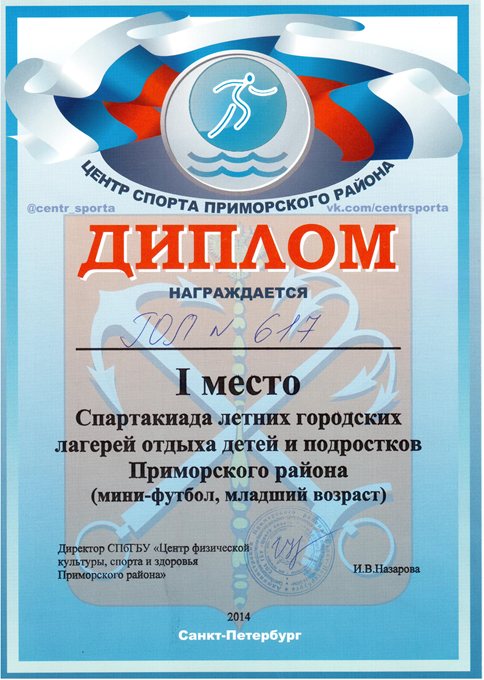 2013-2014 ГОЛ (мини-футбол) 1 место